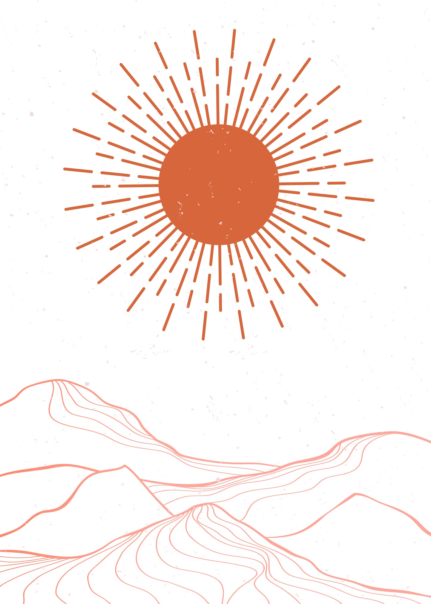 A4 Red Mountain Sun