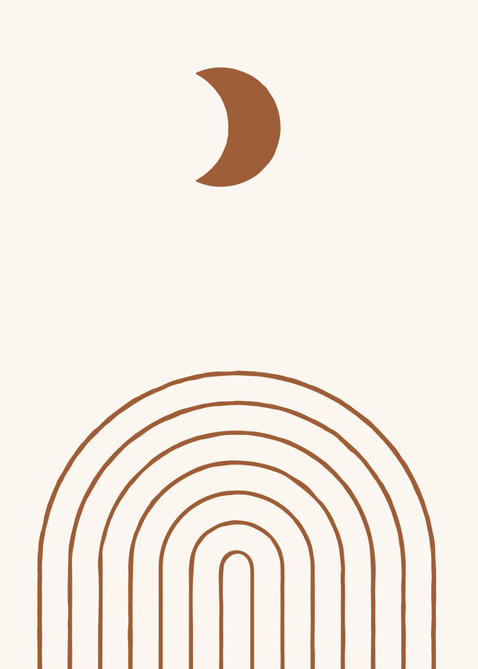 A4 Orange Moon