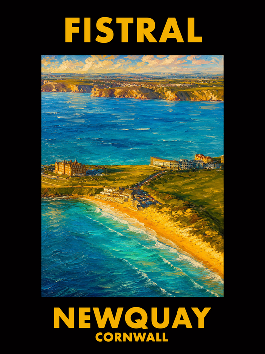 Fistral Newquay Print - Print or in a Frame
