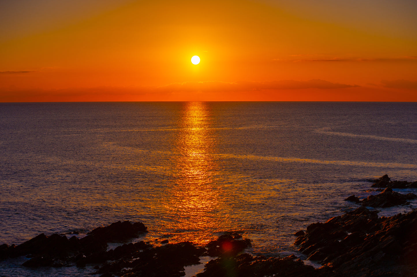 Fistral Sunset Landscape