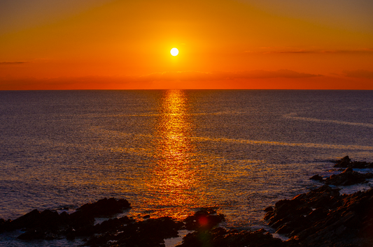 Fistral Beach Sunset Landscape - Print or in a Frame