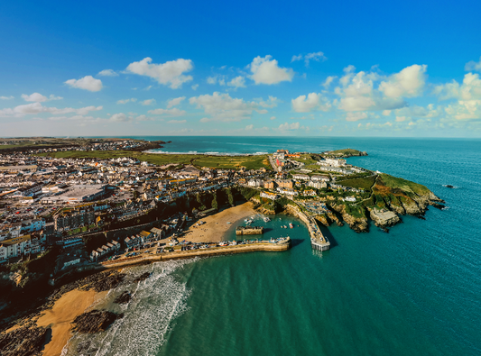 Newquay Harbour Landscape - Print or in a Frame