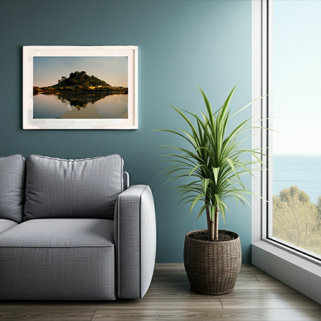 St Michaels Mount reflection Landscape - Print or in a Frame