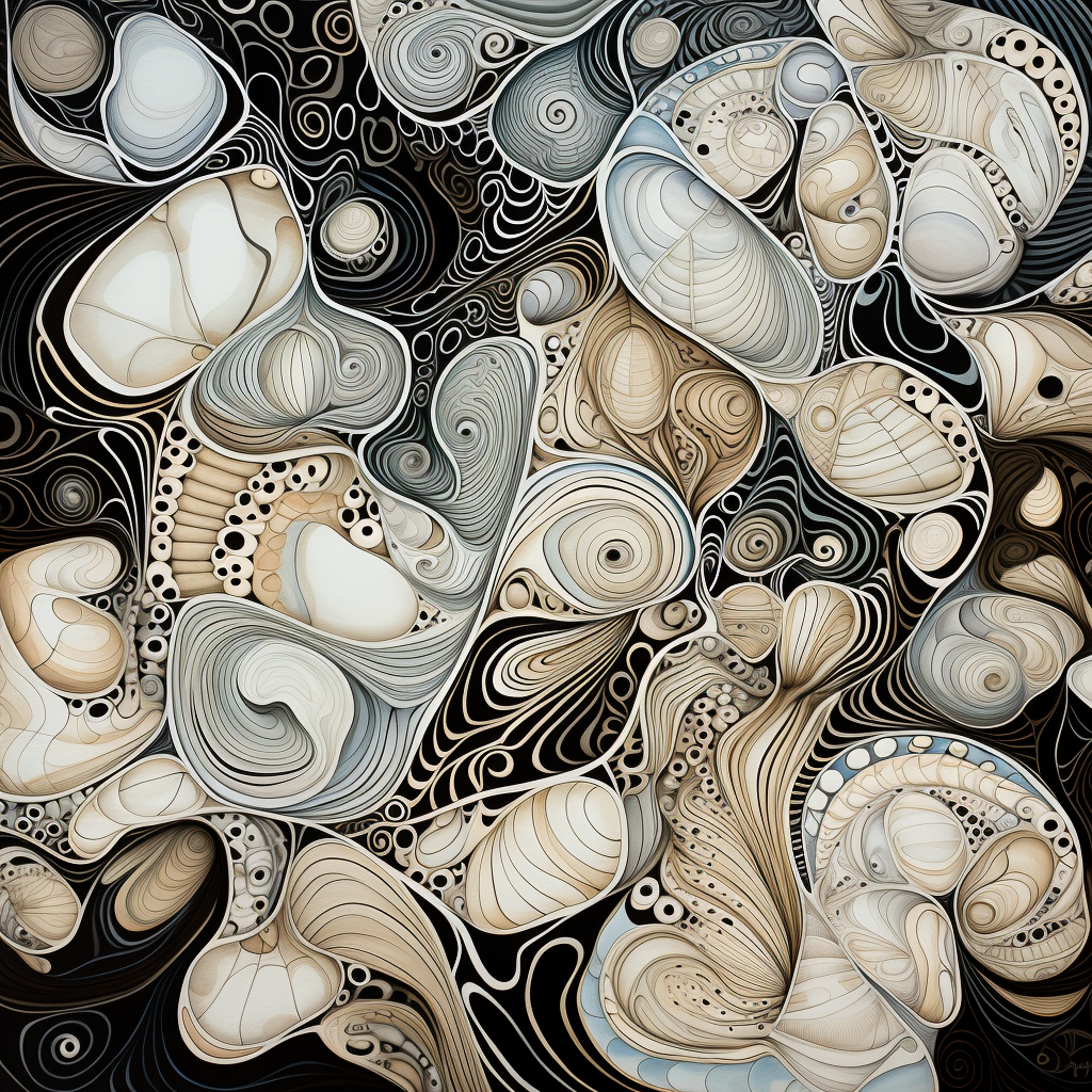 Abstract Sea Shells 1