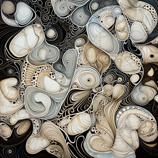 Abstract Sea Shells 1