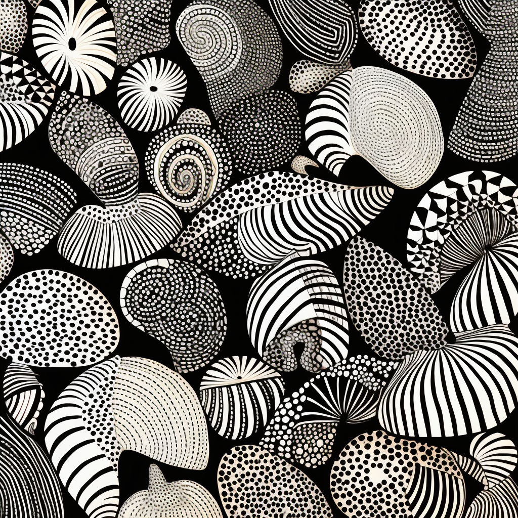 Abstract Sea Shells 2