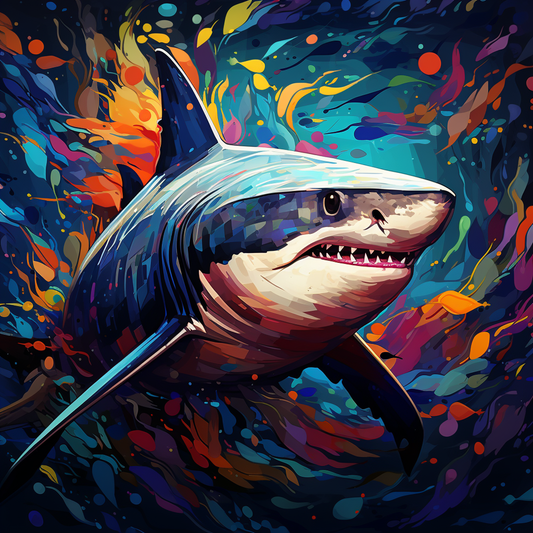 Abstract Shark