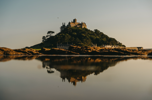 St Michaels Mount reflection Landscape - Print or in a Frame